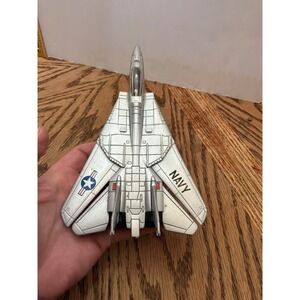 Vintage Kids Ertl F-14 Tomcat USS Enterprise Diecast Jet Silver